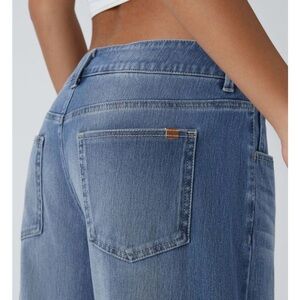 HALARA Blue Flare & Wide Leg Jeans